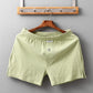 Stretch Cotton Underwear Mens Boxer Shorts Threaded Aro Pants Sleepwear Loungewear Shorts Boxers Male Underpants Panties
