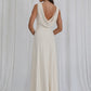 Cowl Neck Backless Sexy Midi Dress Women Elegant Ruched Waist Bodycon Long Evening Club Party Dress Female Gown