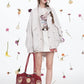 2025 Spring New Arrivals Y2K Original Cherry Printed Denim Skirt Women's Cotton A-Line Mini Skirt(Gift belt)