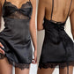 Lace Patchwork Dress Women Low-Neck Bandgae Backless Sleeveless Sexy Midnight Summer Fashion Skinny Classic Bodycon