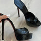 2026 Summer Women's Pointed Toe Open Toe Stiletto Cool Slippers Fashion Women's Wedding Dance Shoes