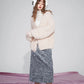 Women's Korean Fashion Winter Party Dress Sparkly Elegant Luxury Bottom New Arrival