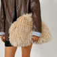 2026 Women's Bag NEW Pouch Fluffy Plush Cloud Dumpling Bags for Women Handbags Faux Fur Bags Imitation Wool Bag Large Clutch