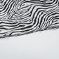 Zebra Printed Mesh See Through Skirt Sexy Vacation Beach Low Rise Long Maxi Skirts for Woman Clothing Summer