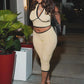 Patchwork Lace 2piece Set Women Halter Bandge Bckless v-Neck Vest+Elastic Waist Short Sexy Stretch Fashion Streetwear
