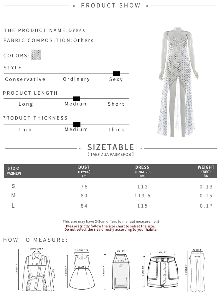 Polka Dot Print Dress Women Sexy See Through Ruffled Edge Patchwork Irregular Hem Fashion Elegant Party Club Bodycon