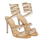 Women's New Water Diamond Sandals Fashion Tassel Crystal Shoes Sexy Banquet Party Twin Stiletto Women's Large Sandals