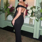 Off-shoulder Strapless Sexy Maxi Dress Women Elegant Lace See Through Sleeveless Backless Bodycon Club Party Dress