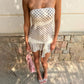 Polka Dot Print Strapless Ruffle Mini Dress for Woman Sexy Summer Dresses 2026
