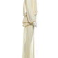 Draped Maxi Dress Women See Through Hem Off-Shoulder Long Lantern Sleeve Elegant Vacation Wedding Party Vestidos