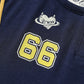 Women's 66 Print Jersey Tank Top, Layered Lace Trim Camisole, Y2K Coquette Sporty Style Sleeveless Top