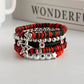 3 Style Creative Punk Acrylic Soft Ceramic Letter Bracelet for Women Men Fashion Unique Versatile Bracelet Set Jewelry Gift
