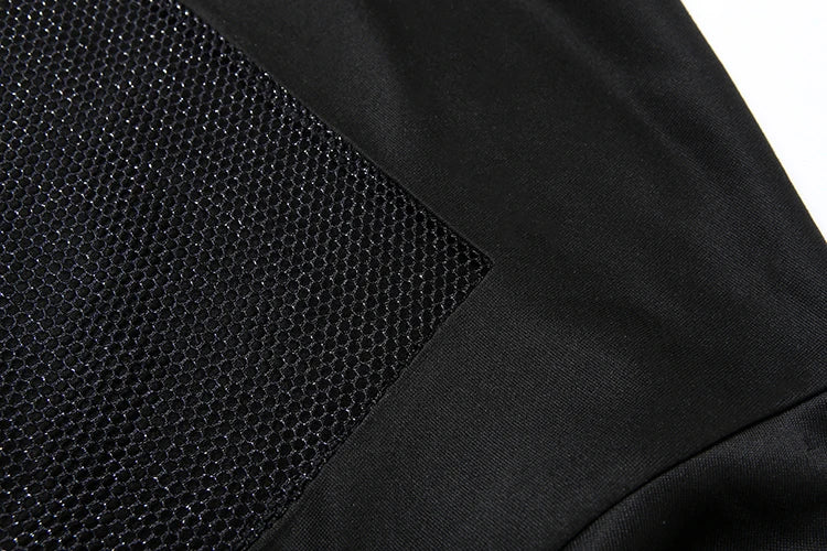 Harajuku Hooded Sweatshirt Women Autumn Trend Backless Glitter Mesh Patchwork Casual Streetwear Hipster Pulloverr