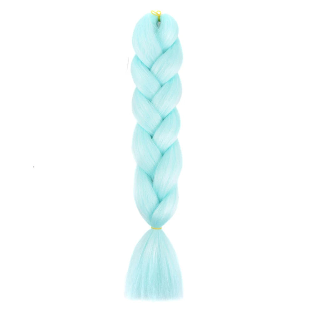 24 Inch Jumbo Braids Extensions Synthetic Braiding Hair Afro Ombre Color kanekalon Hair for Children Braid