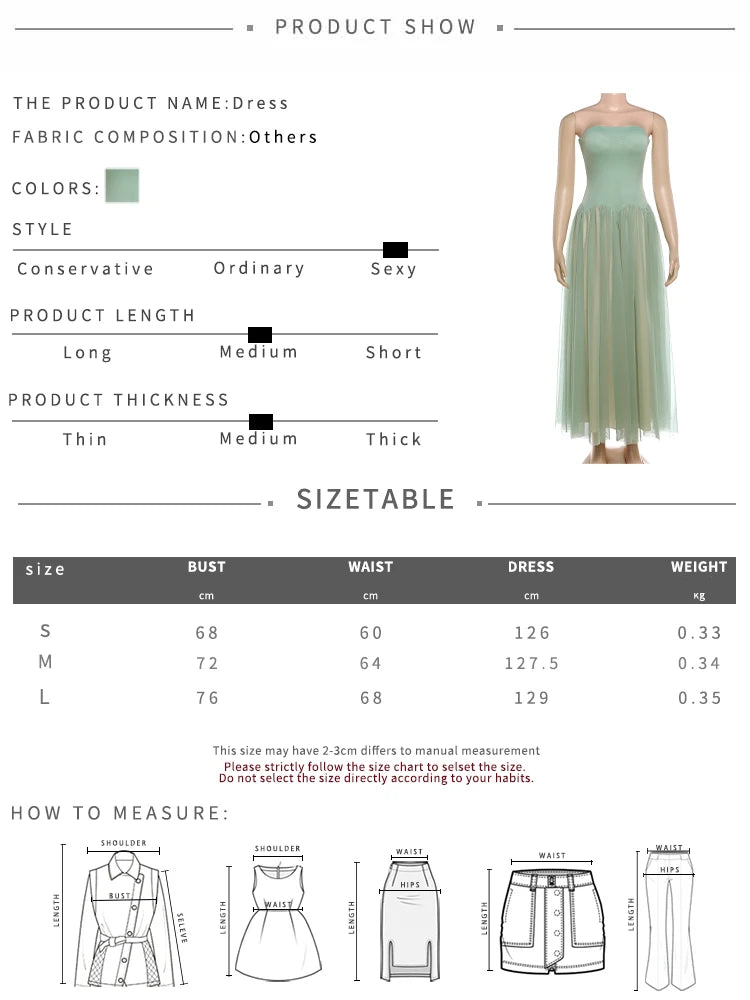 Mesh Patchwork Gown Dress Woman Sexy Wrap Chest Backless Shape Waist Robe Midnight Prom Party Ruched Elegant Vestidos