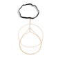 Boho Elastic Band Crystal Leg Thigh Chain for Women Summer Beach Sexy Tassel Multilayer Adjustable Body Jewelry Dress Decorate