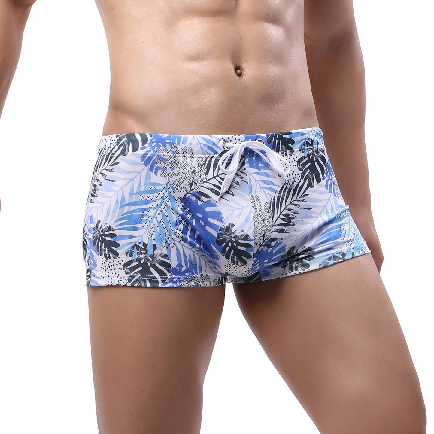 Hot Sell Swimwear Man Swimming Boxers Shorts Sexy Swimsuit Men Low Waist Swim Trunks Sunga hombre Bathing Suit