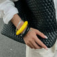 2 Styles Y2K Boho Glossy Resin Plastic Thick Wide Bracelets for Women Trend Vintage Arm Bangle Suitable for Party Daily