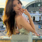 Irregular Hem Tank Top Women Patchwork Satin Lace Flower Sweet Style Music Festival Beach Party Summer Streetwear