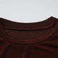 Side Cutout Mini Dress with Sleeves Spring 2026 Women' S Clothes Brown Elegant Short Dresses