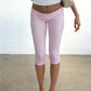 Women's High Waist Capri Leggings Stretch Yoga Pants Fitness Trousers Casual Sports Activewear for Running Gym Workout