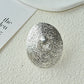 1PC New Vintage Alloy Golden/Silver Plated Oval Style Open Ring For Women Fashion Jewelry Accessories