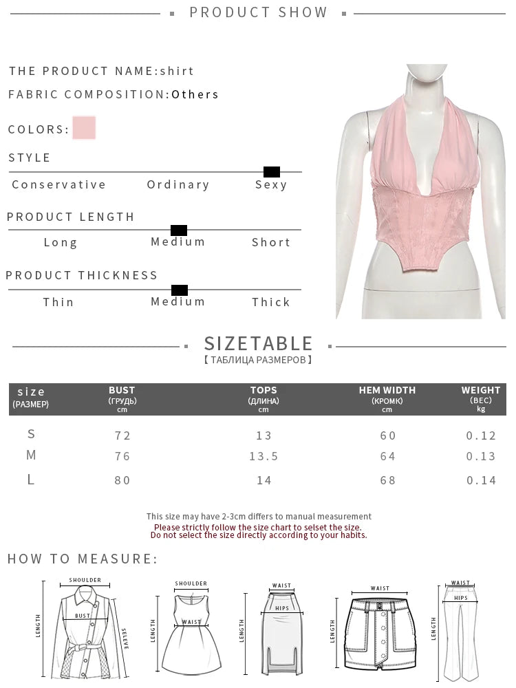 Sexy 2-Piece Set Women Halter Patchwork Fishbone Irregular Hem Deep v-Neck Vest+Folds Mesh Tassel (Long) Skirt Suit