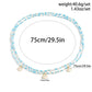 2Pcs/Set Boho Elastic Seed Beads Waist Belly Belt Chains Women Summer Bikini Conch Aesthetic Body Jewelry Accessories