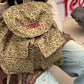 Leopard Print Large Capacity Backpack Summer Backpack Lightweight School Bag for Women